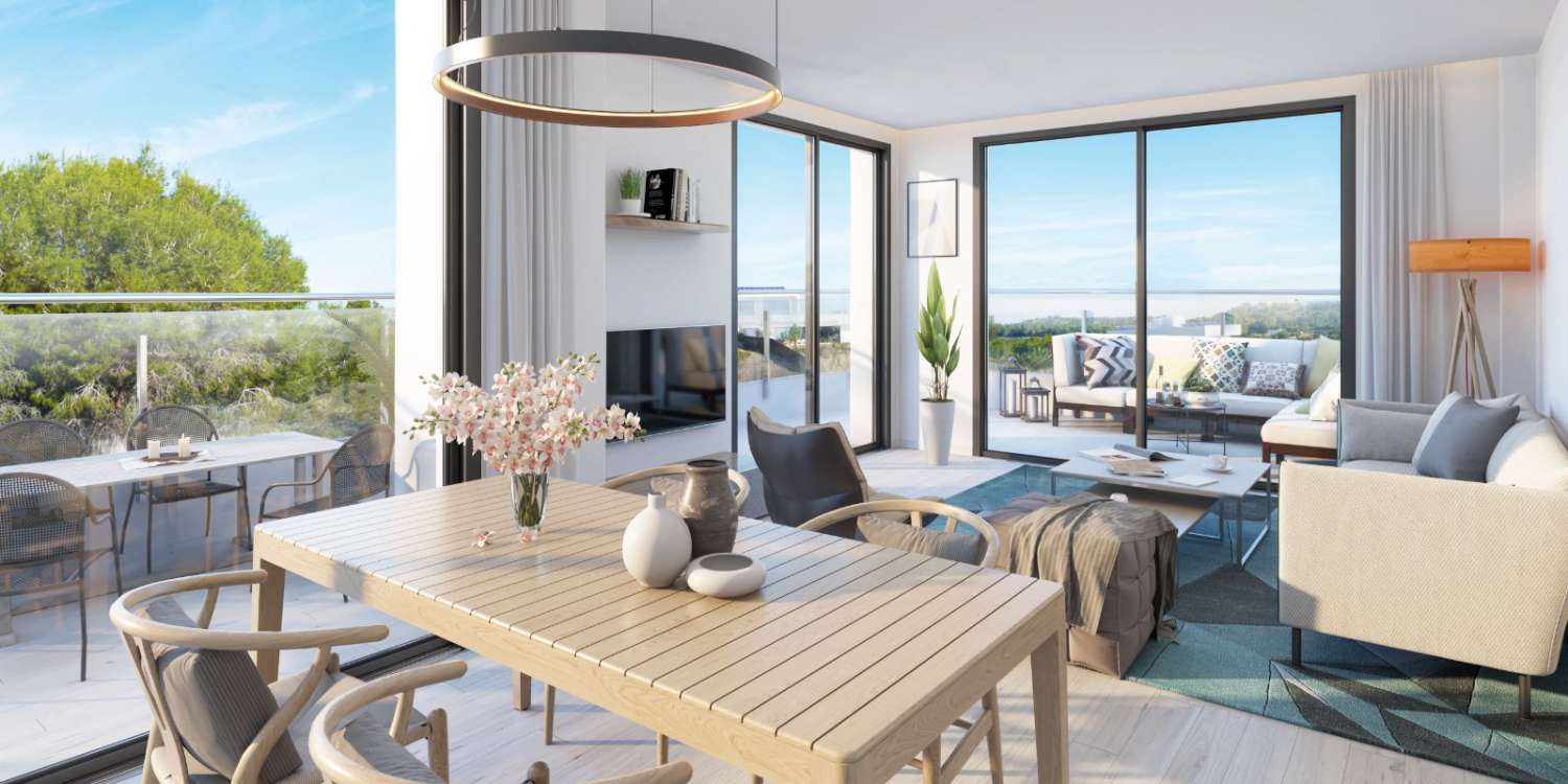 Appartements avec vue sur la mer et très proches de la plage