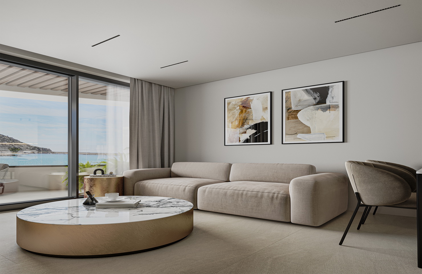 Apartamentos con vistas al Mar