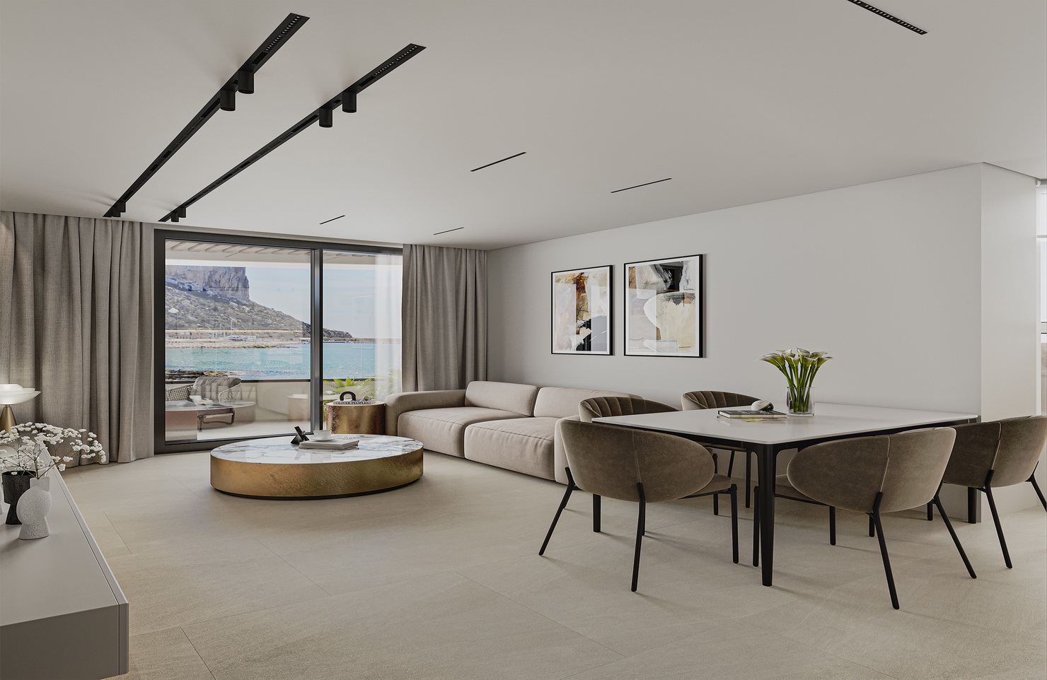 Apartamentos con vistas al Mar
